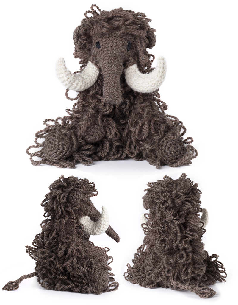 toft senka the woolly mammoth amigurumi crochet animal